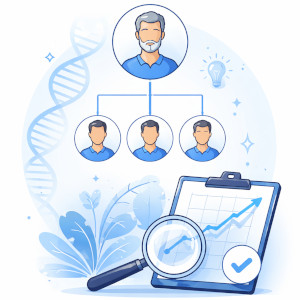 Faderslinjen illustration